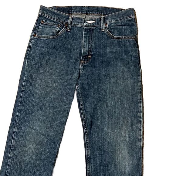 Wrangler Men’s 30 x 30 Straight Fit Blue Denim Jeans - Picture 2 of 11